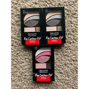 New Revlon PhotoReady Eye Contour Kit Eye Shadow #501 Metropolitan #535 Pop Art